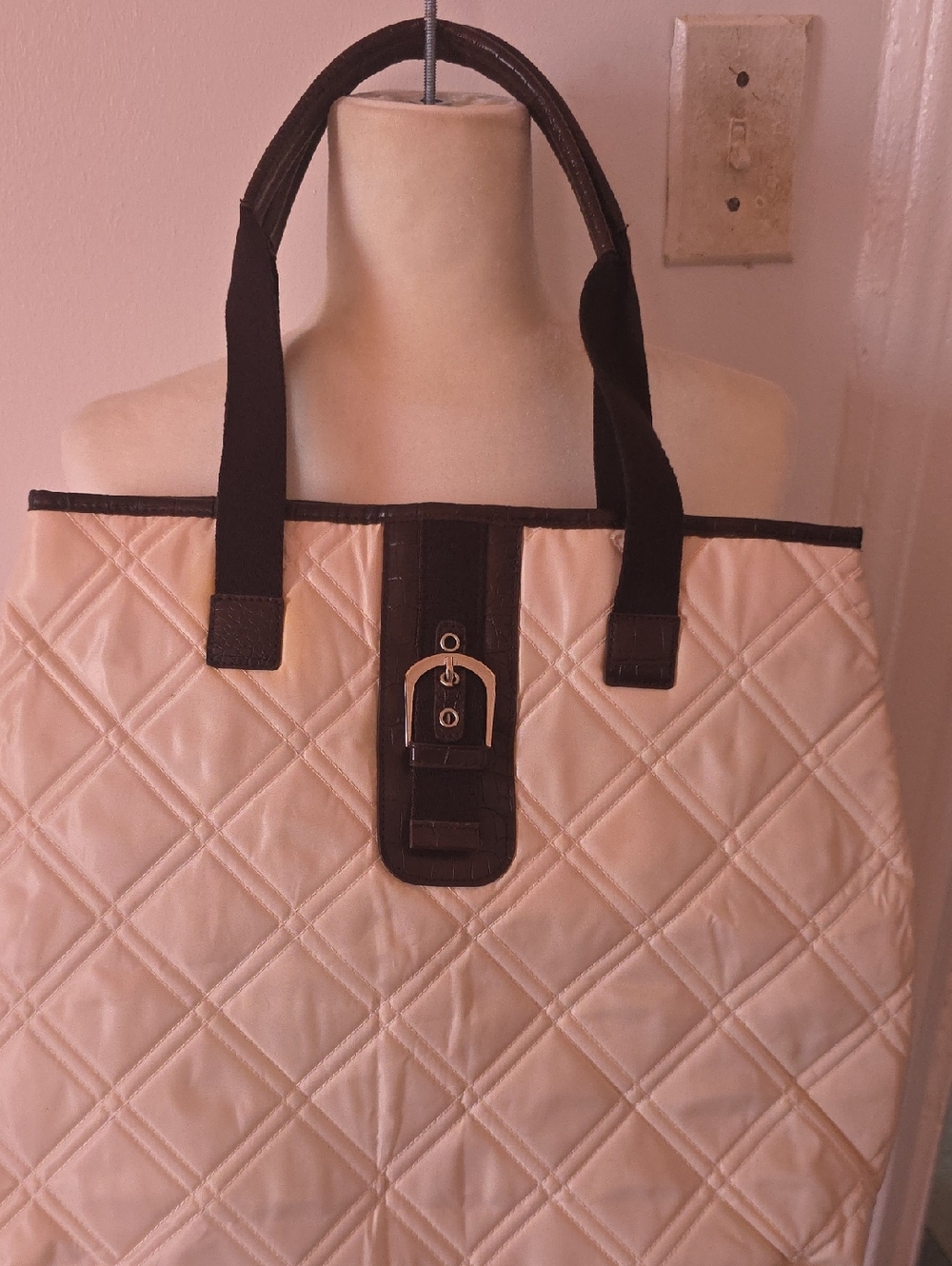 Avon Quilted Shoulder Bag